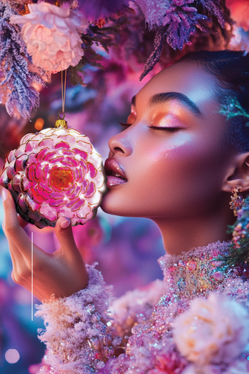 Floral Fetish Glass Ornaments
