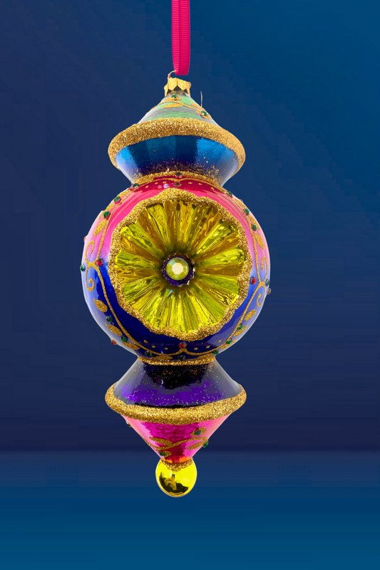 Las Vegas Reflector Glass Ornament