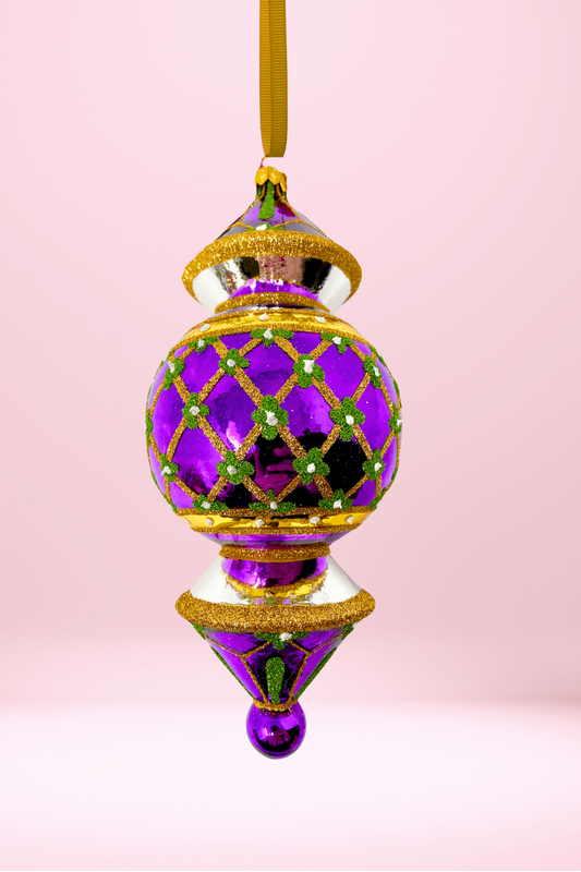 Los Angeles Reflector Glass Ornament