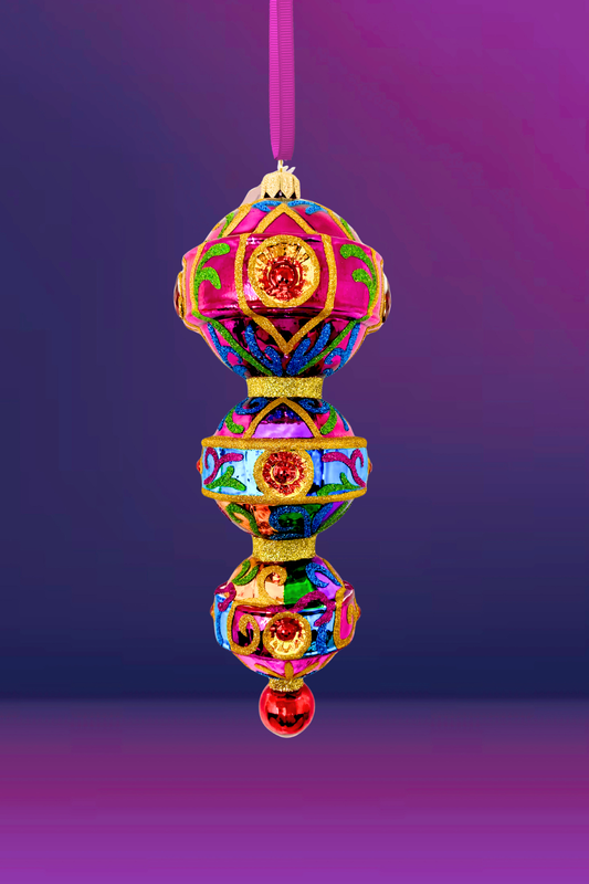 Sardinia Italiana Glass Christmas Ornament