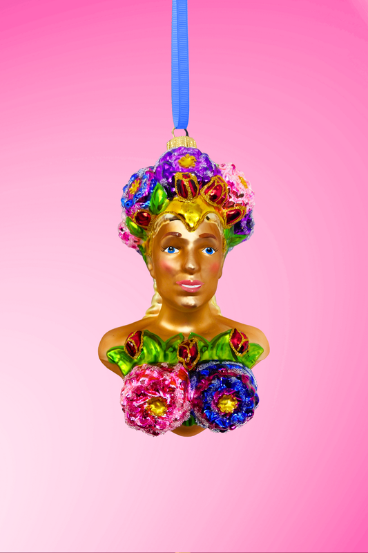 Spring Beauty (Eden) Polish Glass Ornament