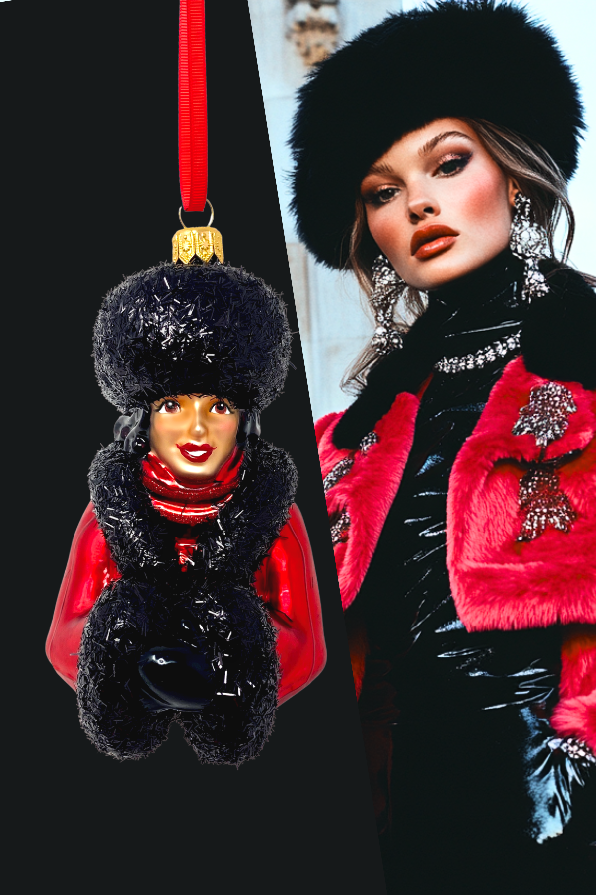 Powerful Women Glass Ornaments