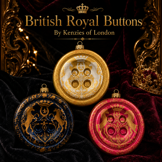 BRITISH ROYAL BUTTONS-KENZIES OF LONDON-The Sole Publicly Offered Private Stock Collection