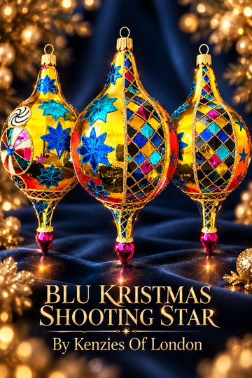 BLU KRISTMAS SHOOTING STAR KRISTMAS -PRE ORDER FOR DELIVERY BEFORE NOVEMBER END