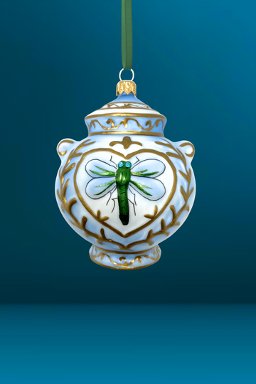 Chateau Jardin Jar Polish Glass Ornament