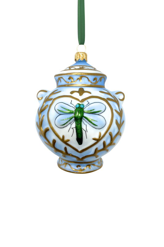 Chateau Jardin Jar Polish Glass Ornament