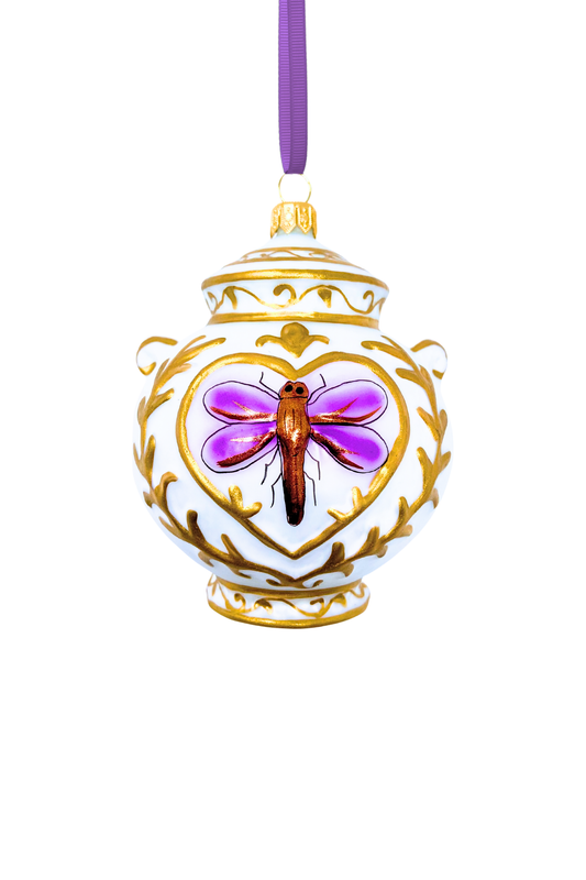 Chateau Violette Canister Jar Ornament