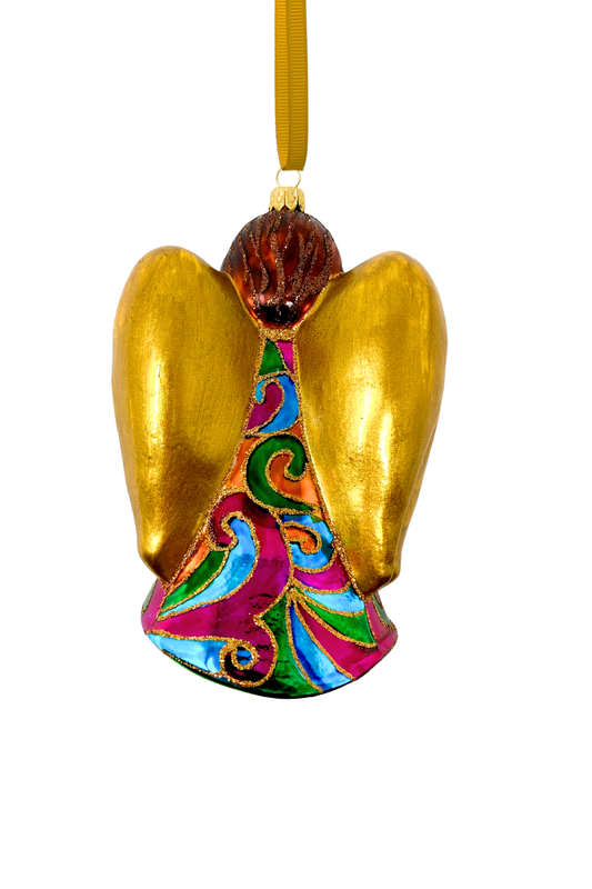 Forgiveness Angel Glass Ornament