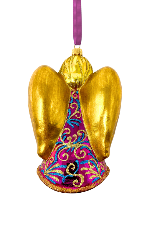 Healing Angel Glass Ornament