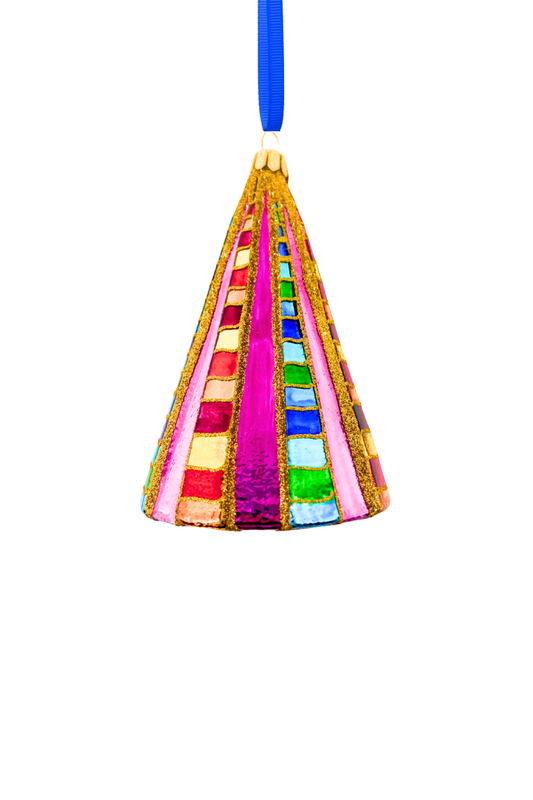 High Better Tree Glass Ornament
