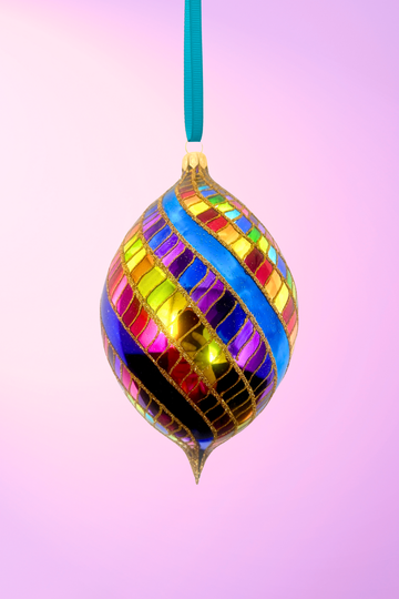 High Payouts Spinner Glass Ornament