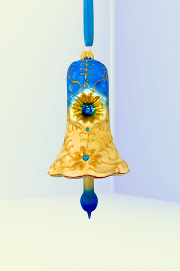 Josephine Bell Glass Blown Ornament