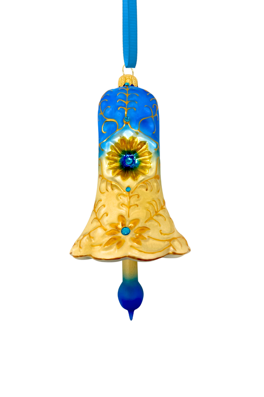 Josephine Bell Glass Blown Ornament