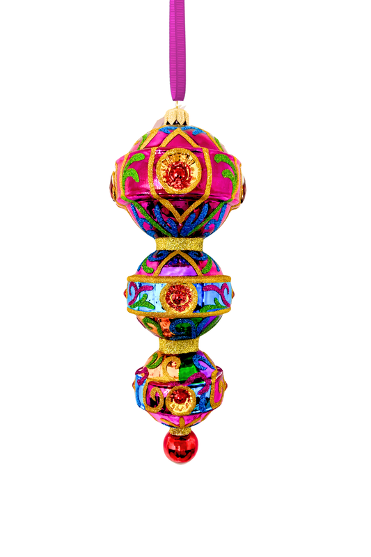 Sardinia Italiana Glass Christmas Ornament