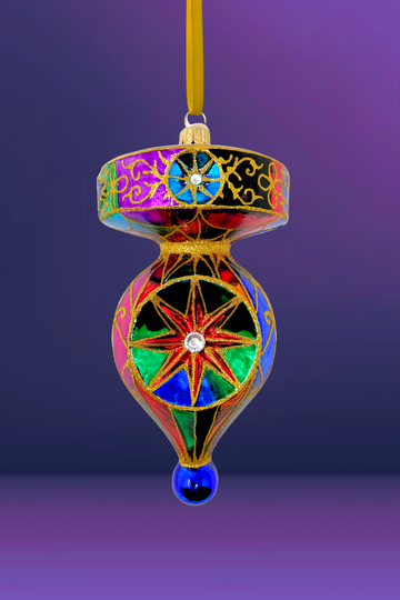 King's Road Saint James Glass Ornament