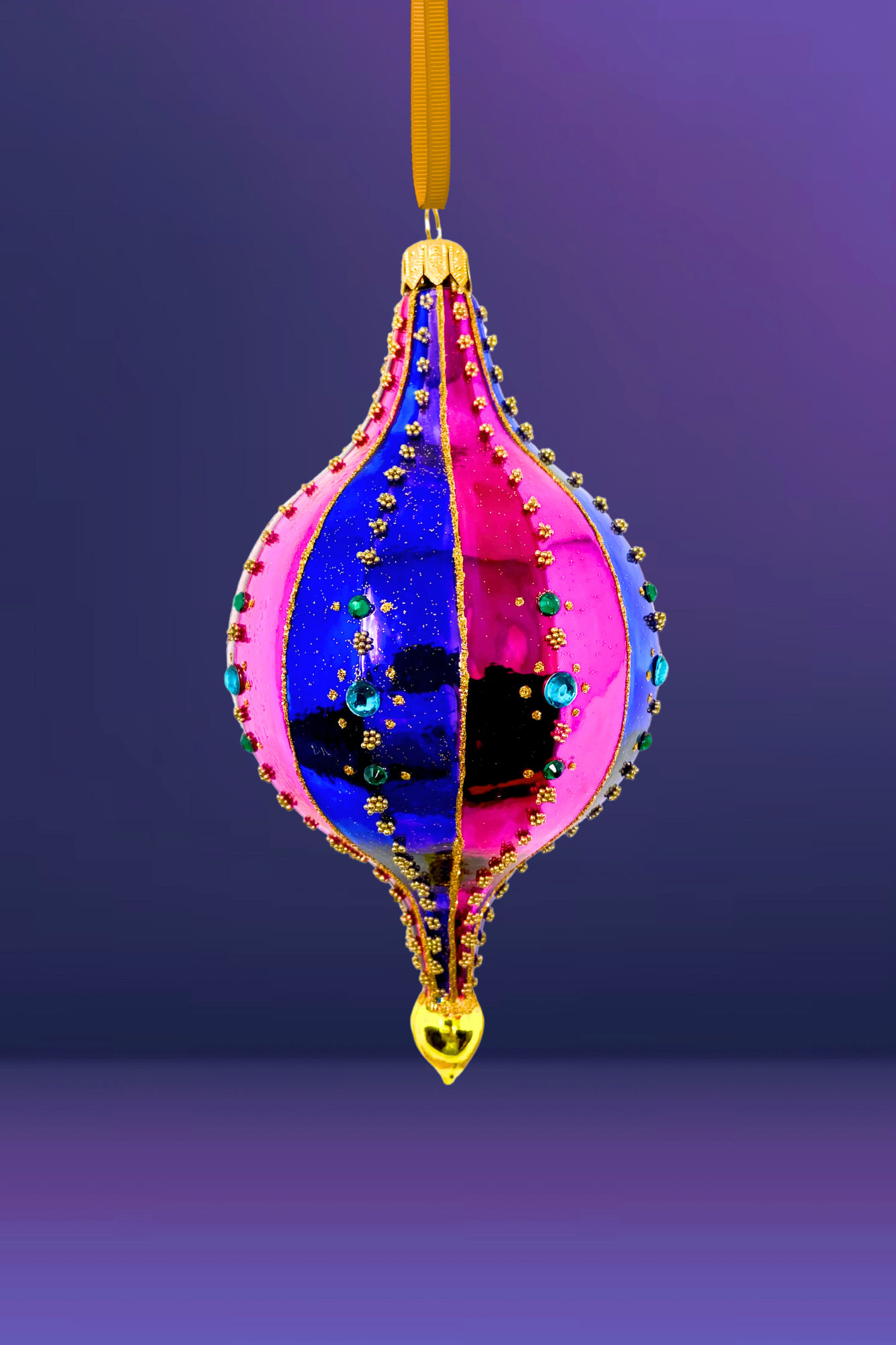 Sicilian Carretto Glass Ornaments