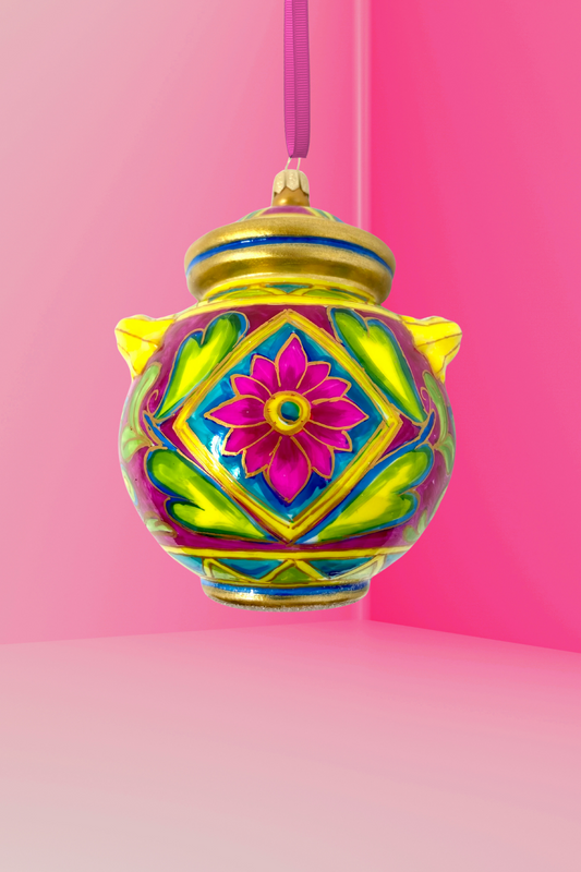 Villa Petaluna Jar Glass Christmas Ornament [PREORDER]