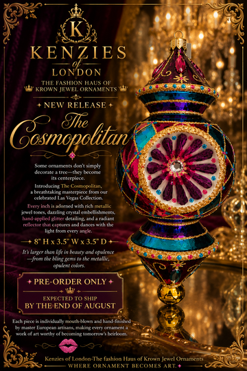 The Cosmopolitan-PRE-ORDER-FOR DELIVERY BY AUGUST END-