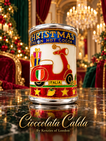 Cioccolata Calda Italian Kristmas Ornament (pronounced cho-ko-LAH-tah KAHL-dah)