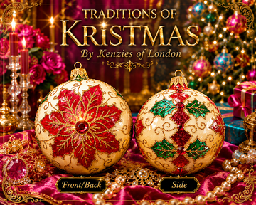 TRADITIONS OF KRISTMAS BAUBLES-BY KENZIES OF LONDON
