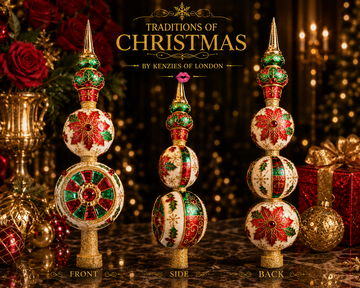 KENZIES OF LONDON KROWN JEWEL FINIAL-