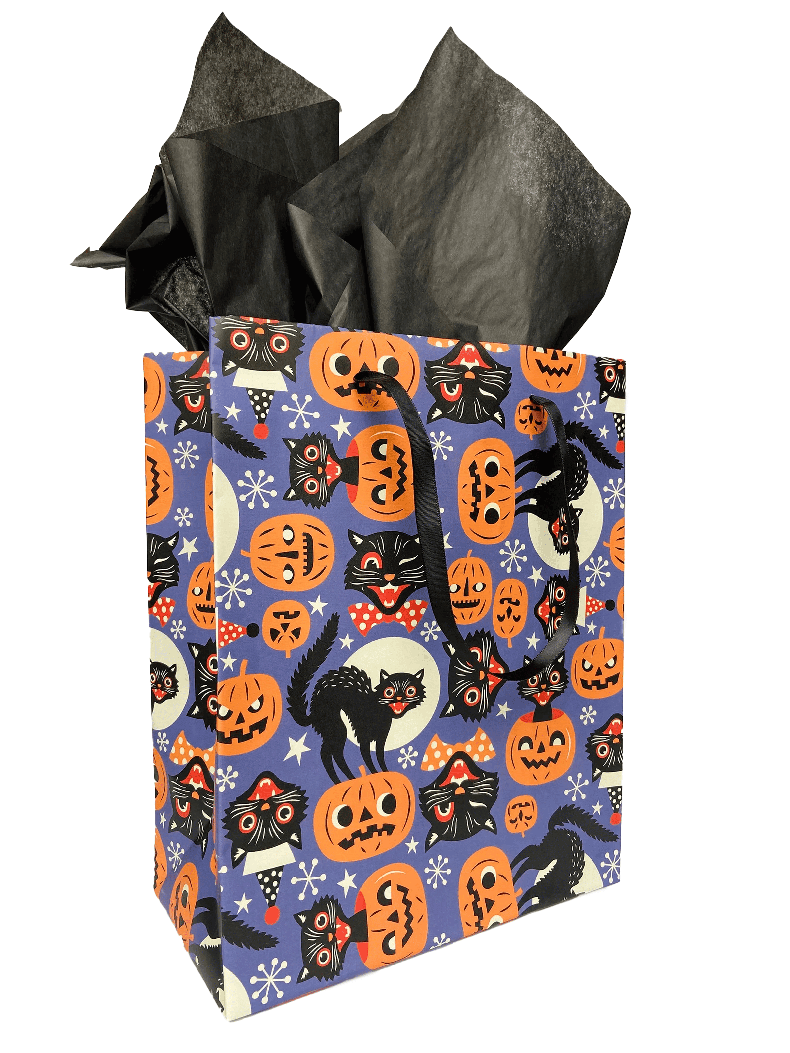 Victorian Black Cat Gift Bags