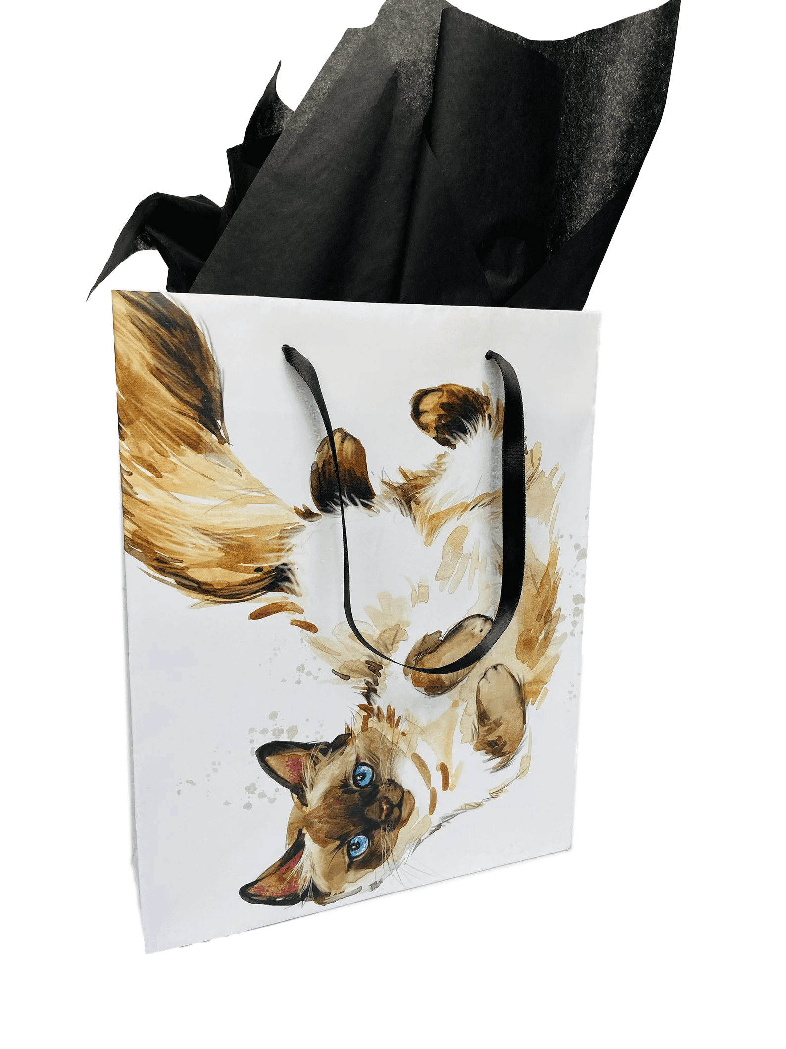 Siamese cat gift bags