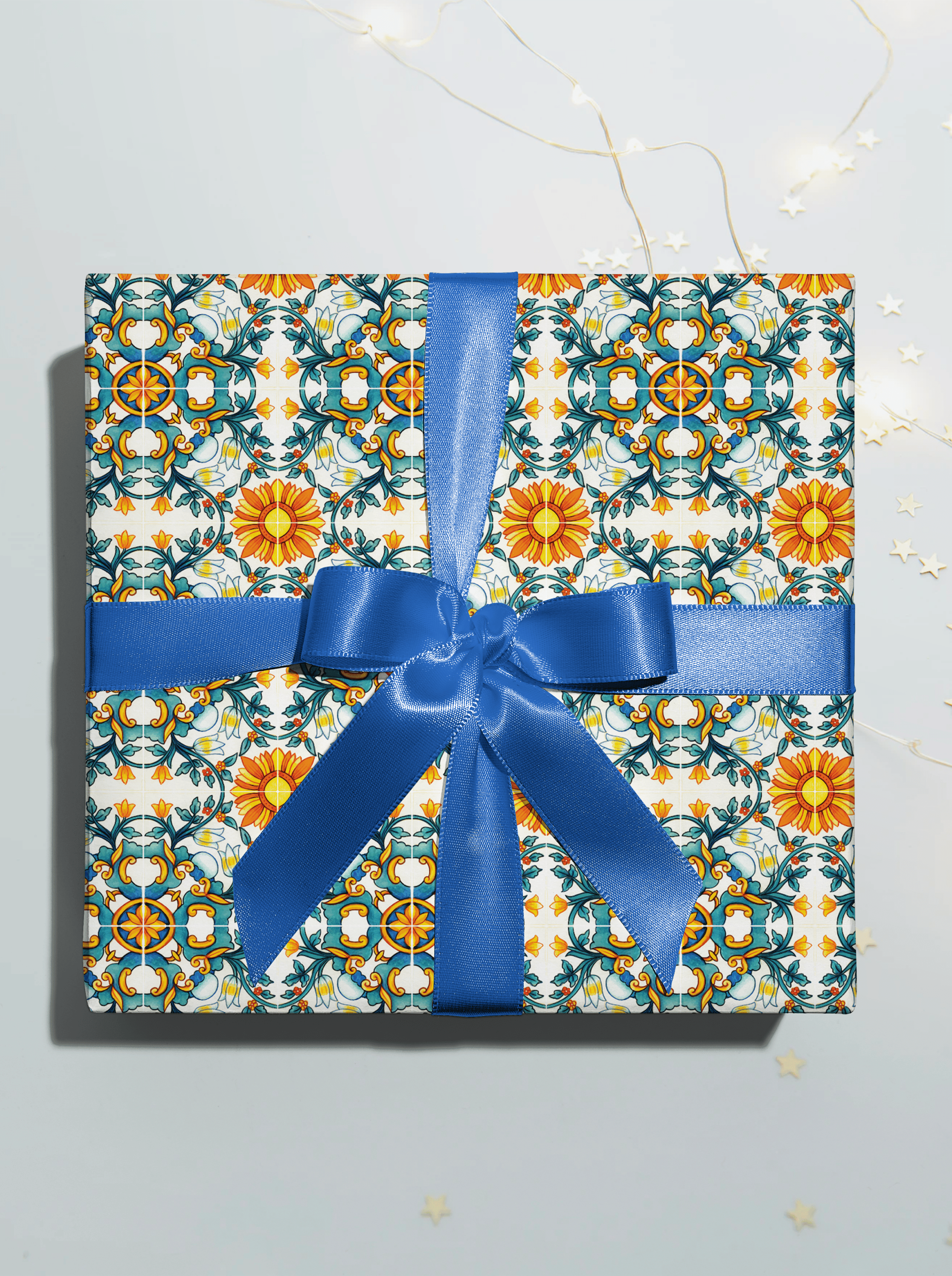 Amalfi Tile Wrapping Paper