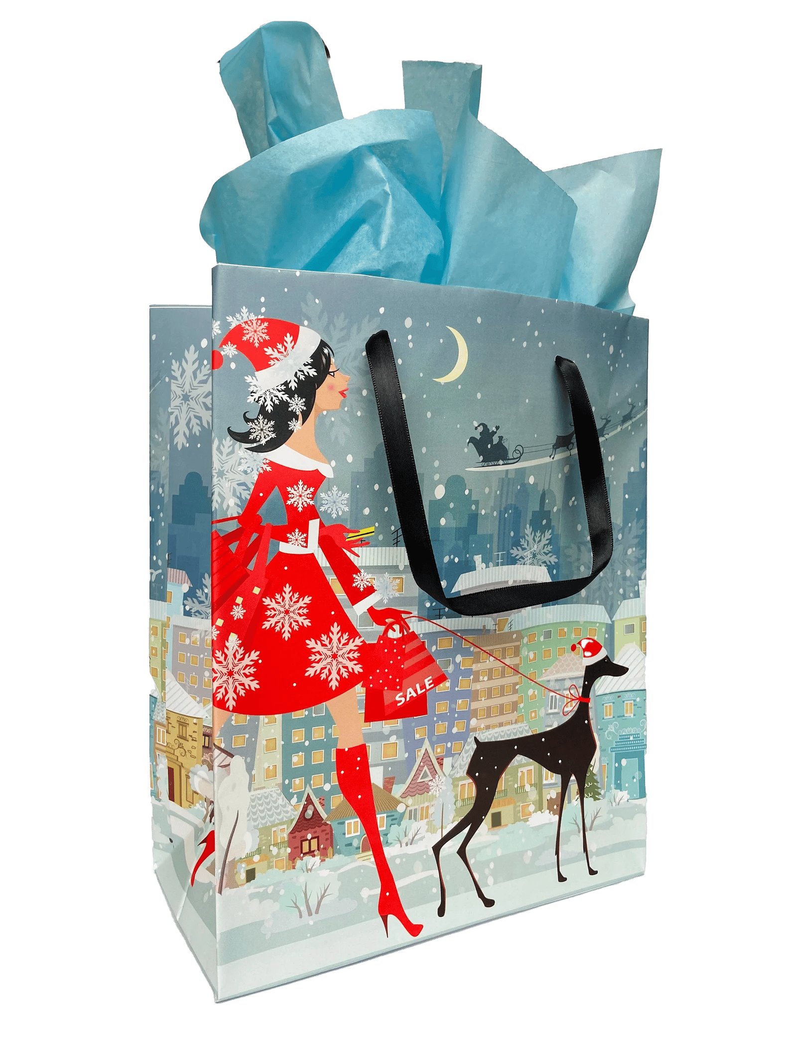 Mrs. Claus Gift Bags set