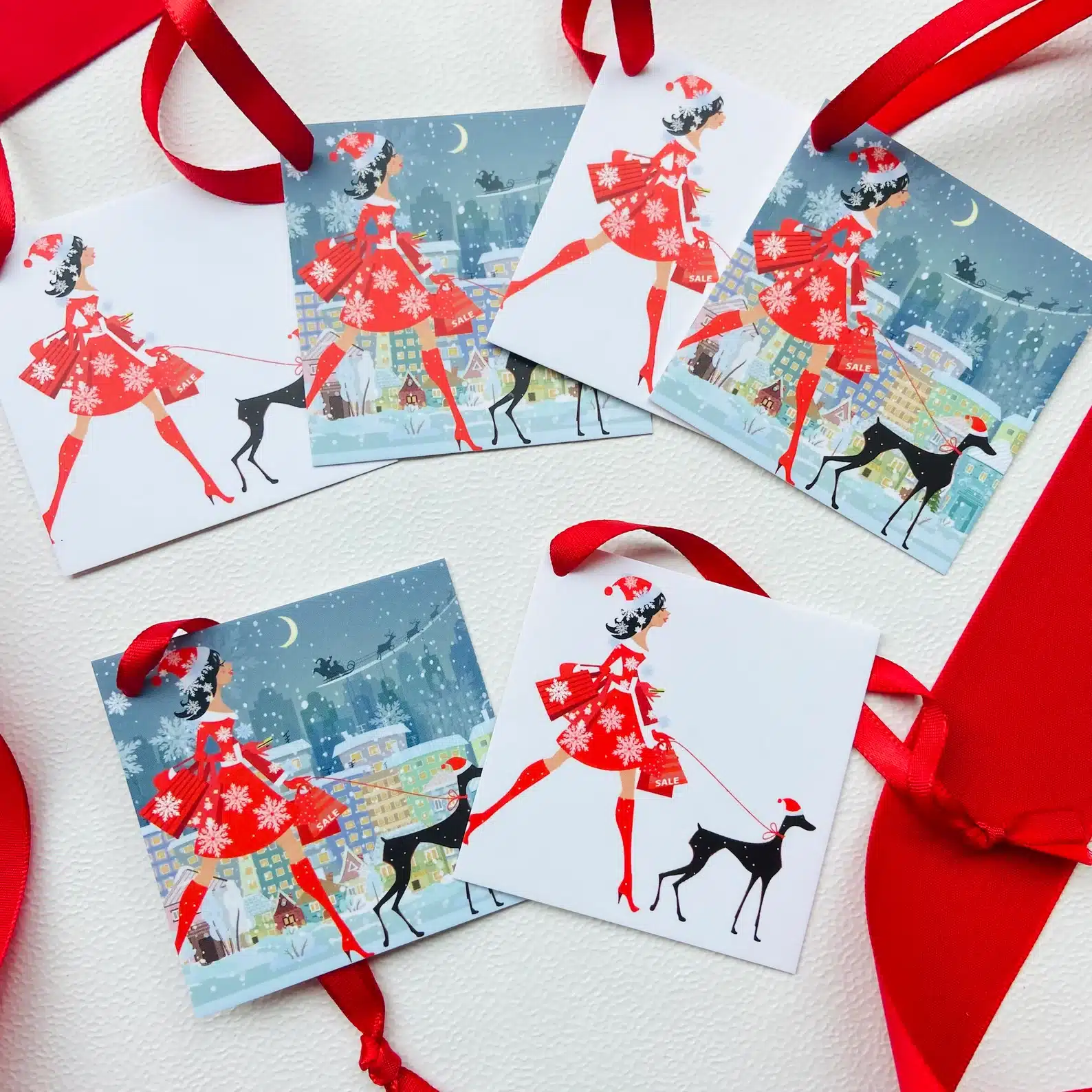 Mrs. Claus Gift Tags
