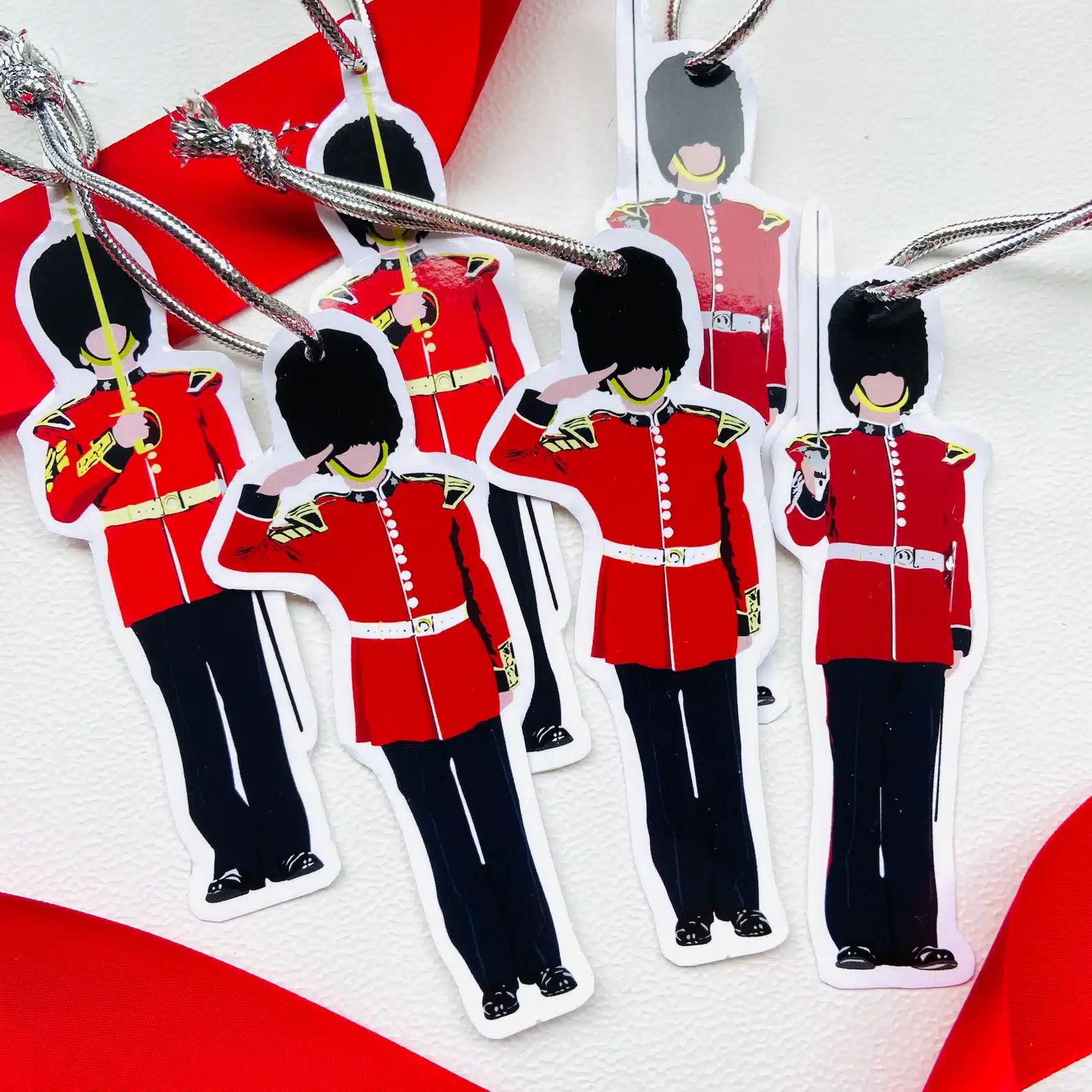 London Royal Guard Gift Tag Set