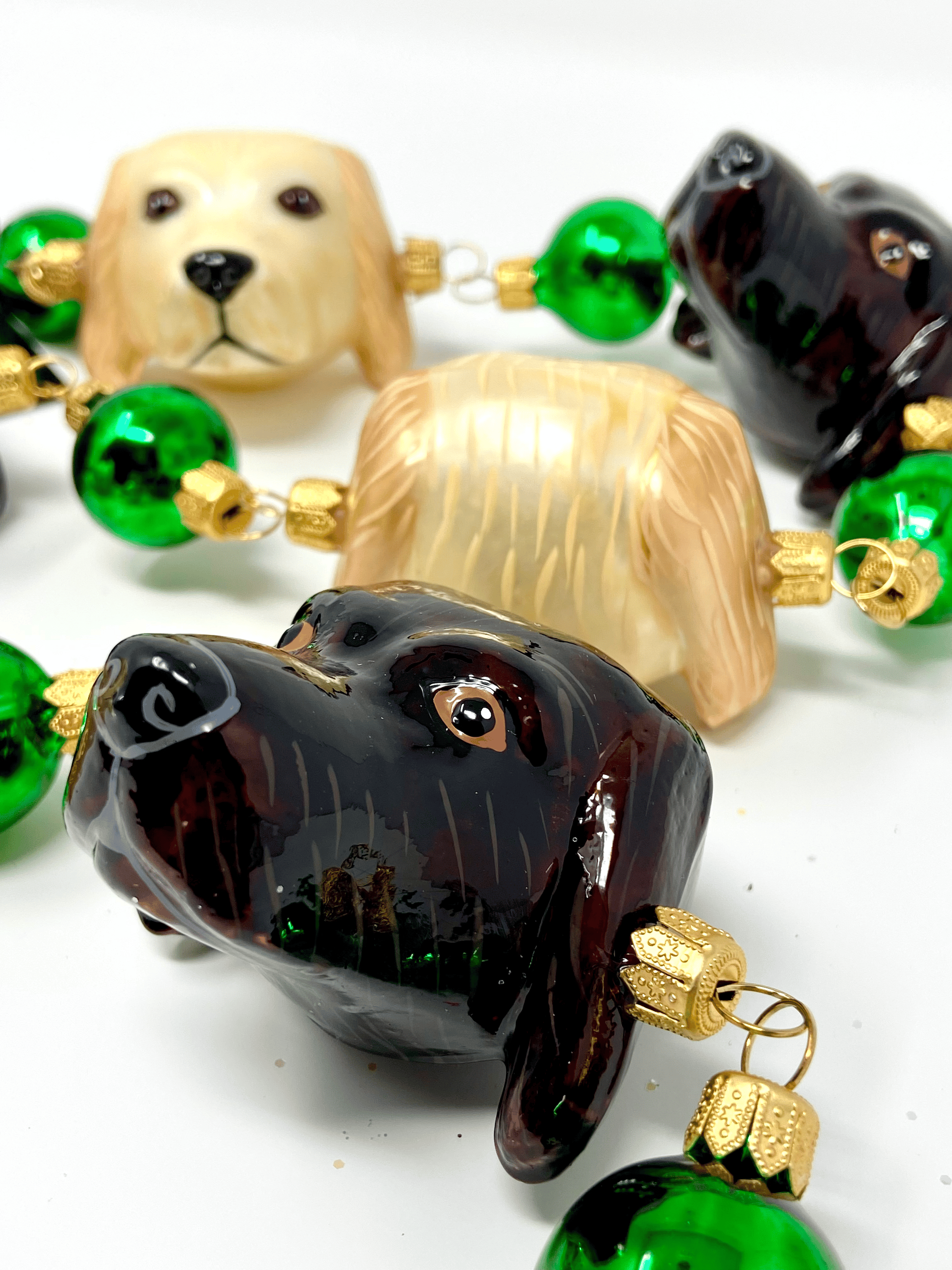 Labrador Retriever Christmas Garland