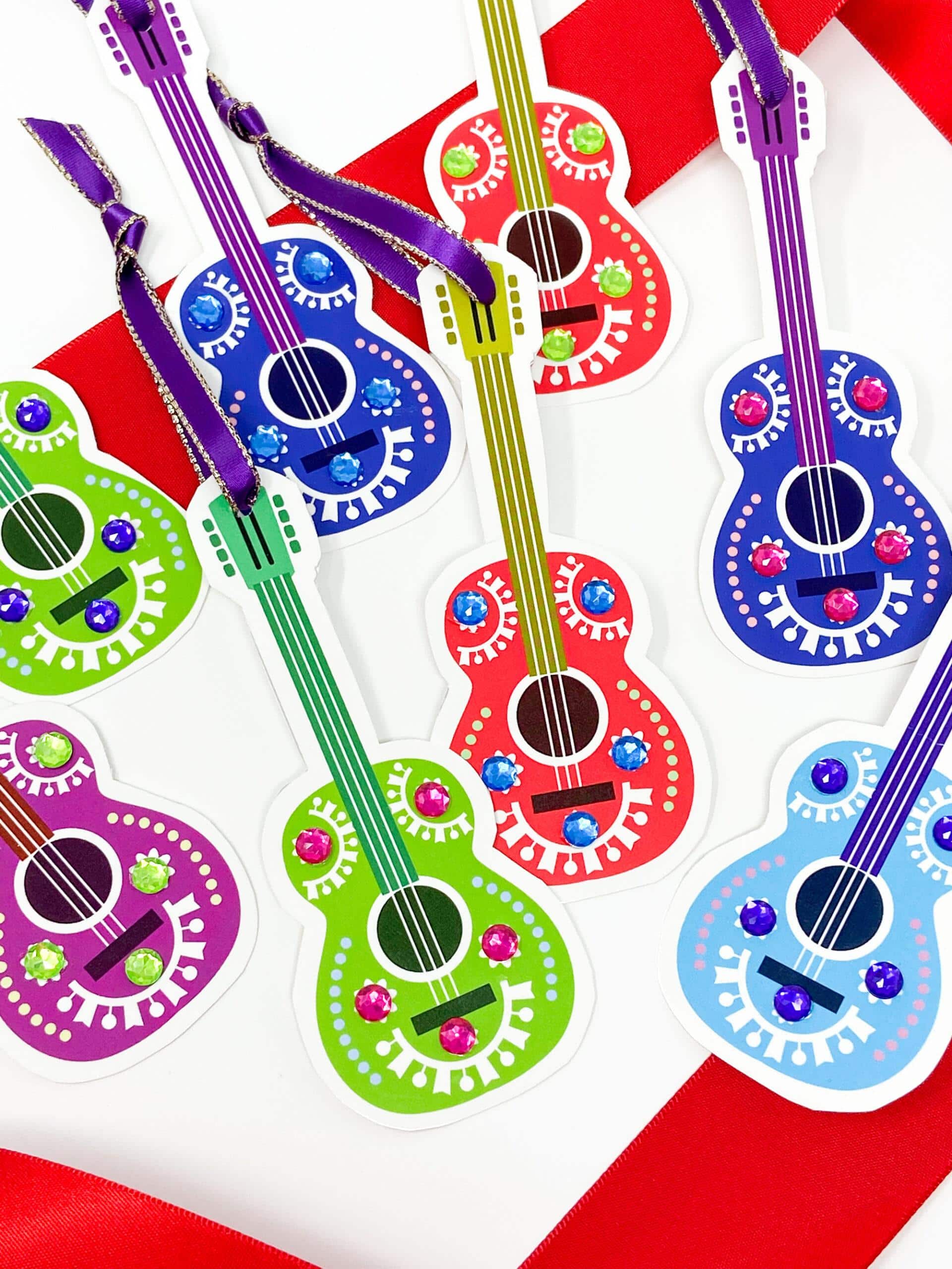 Mexican Guitar Gift Tags