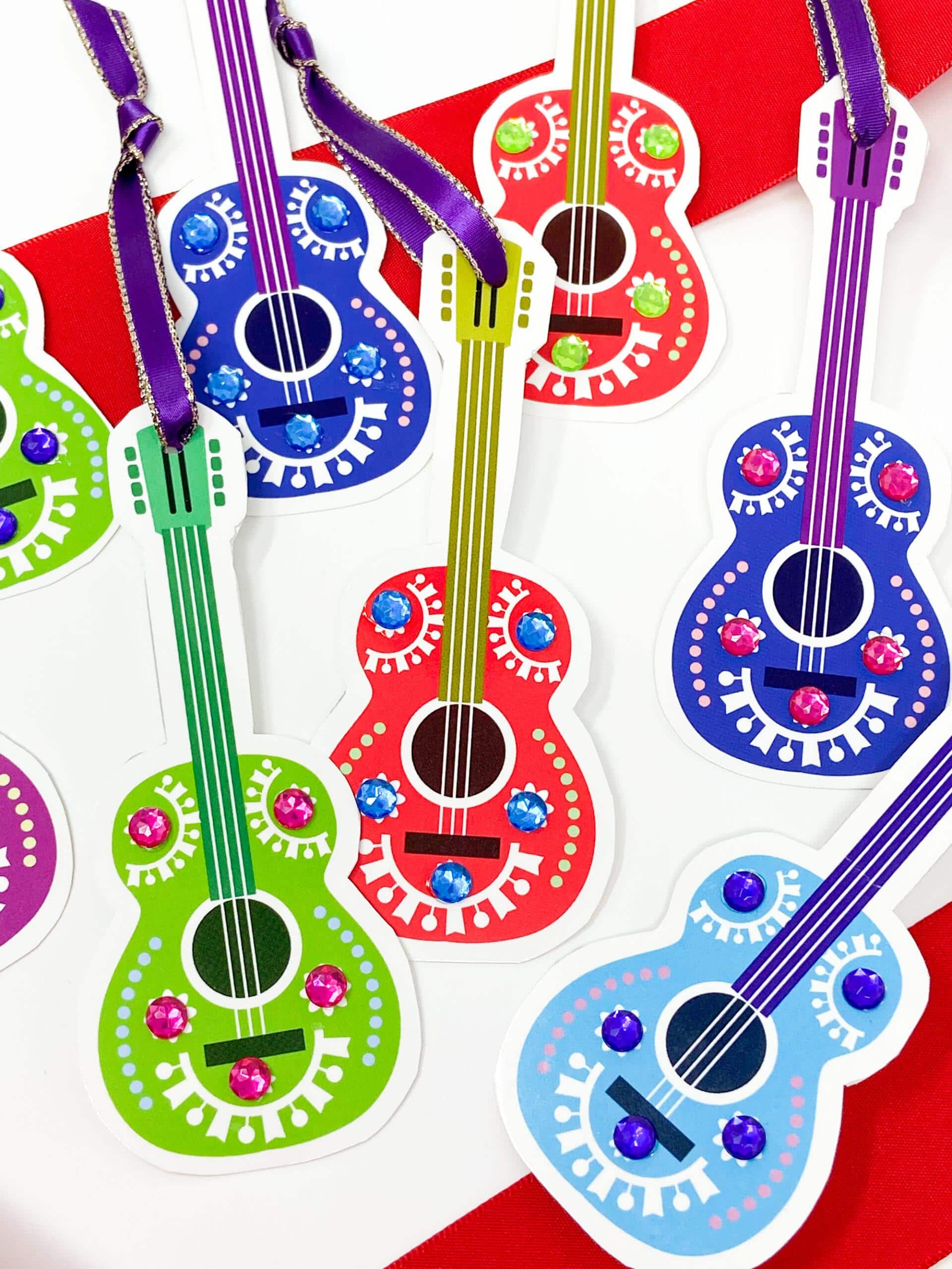 Mexican Guitar Gift Tags