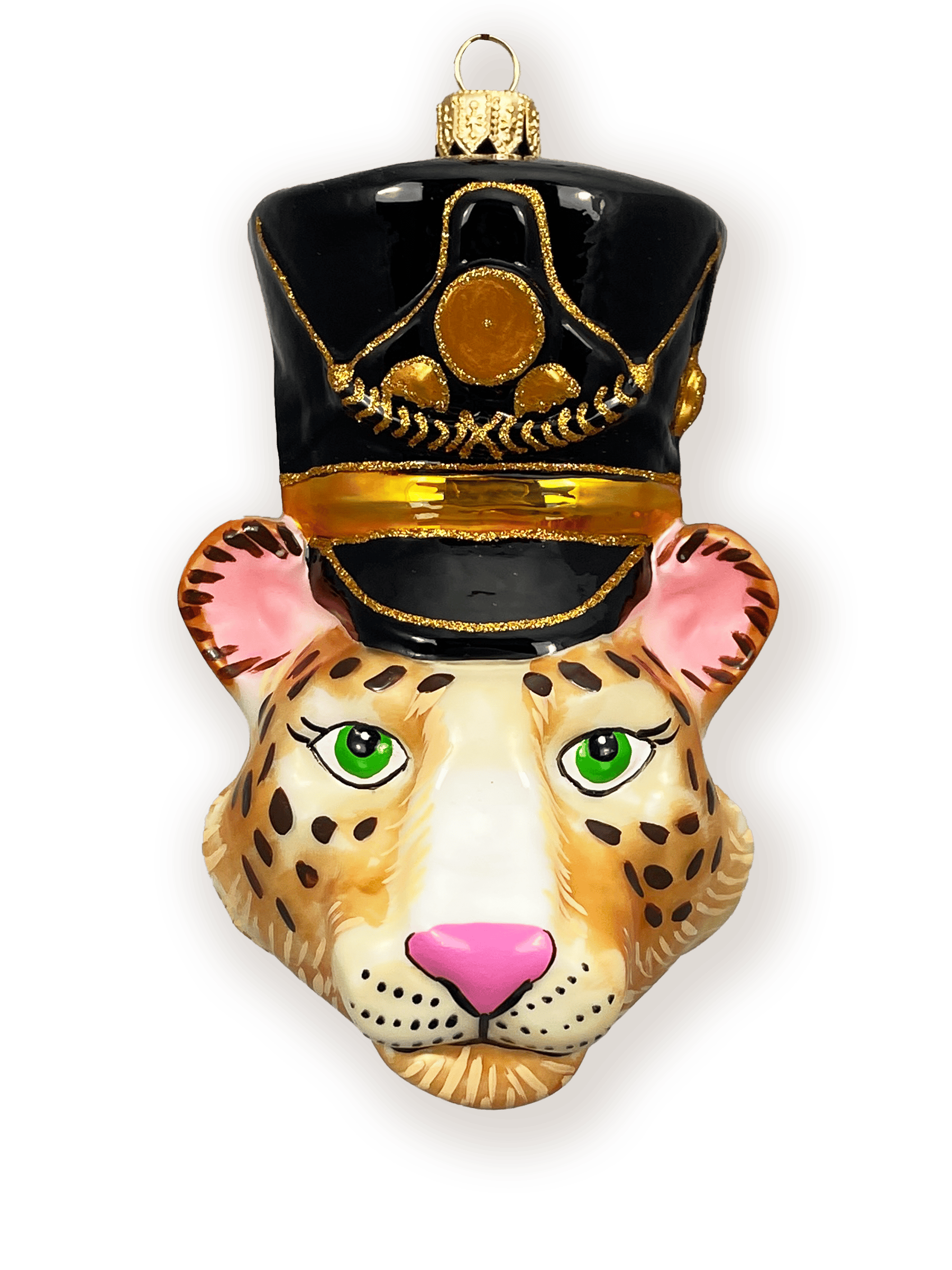Leopard Head ORnament
