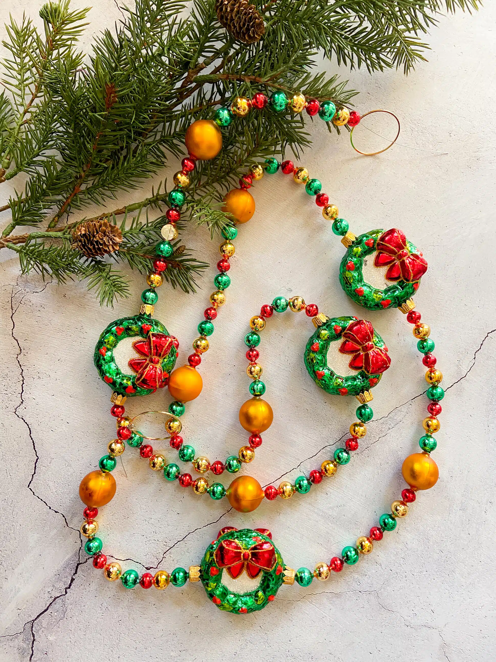 Christmas Wreath Garland