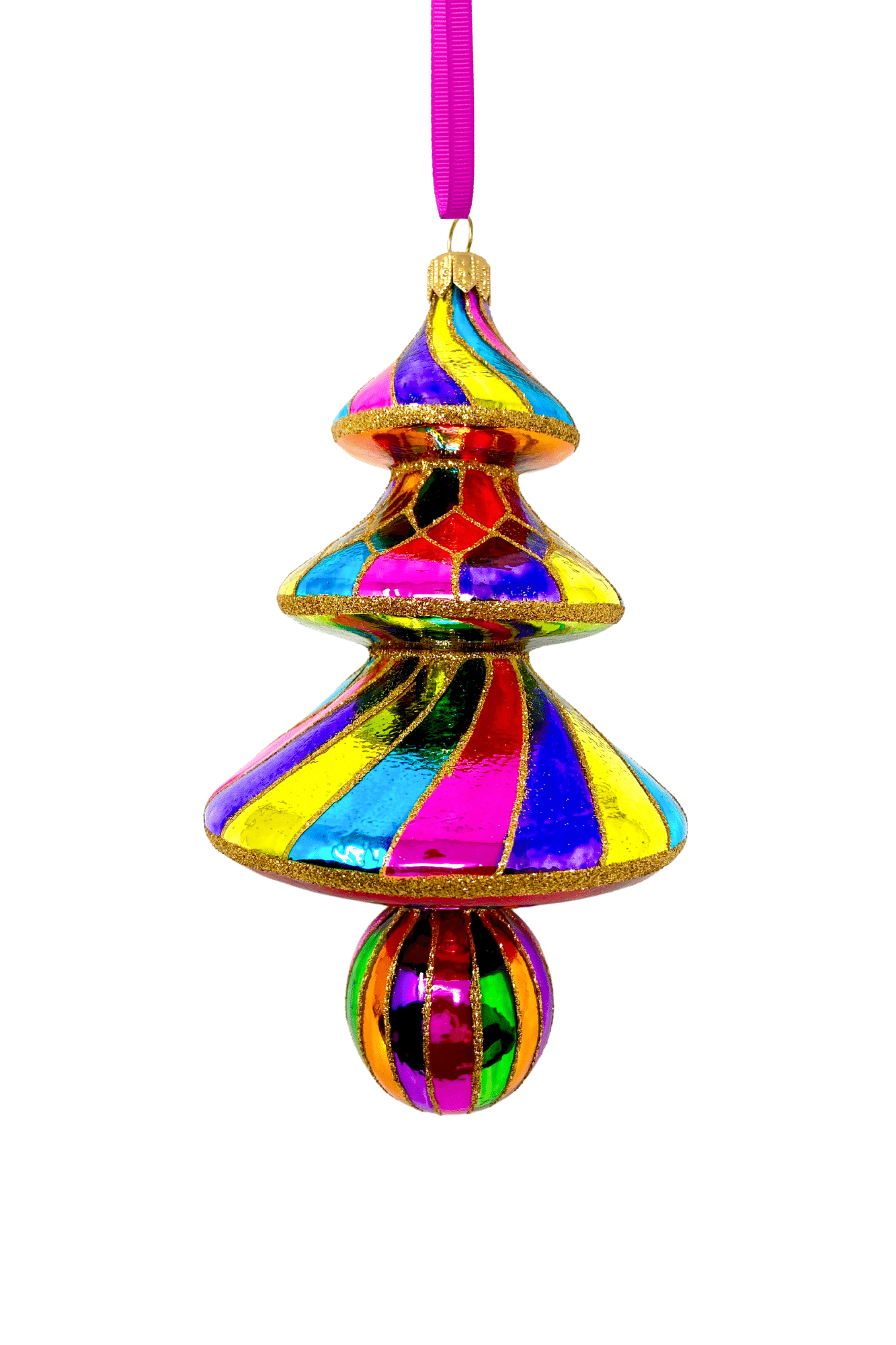 Roulette Tree Glass Ornament - Image 2