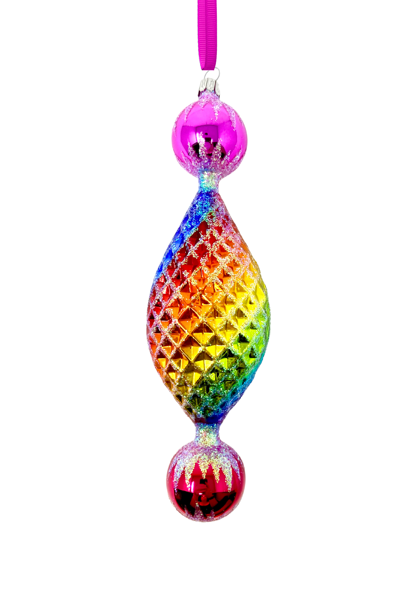 Marquise German Glass Ornament - Image 3